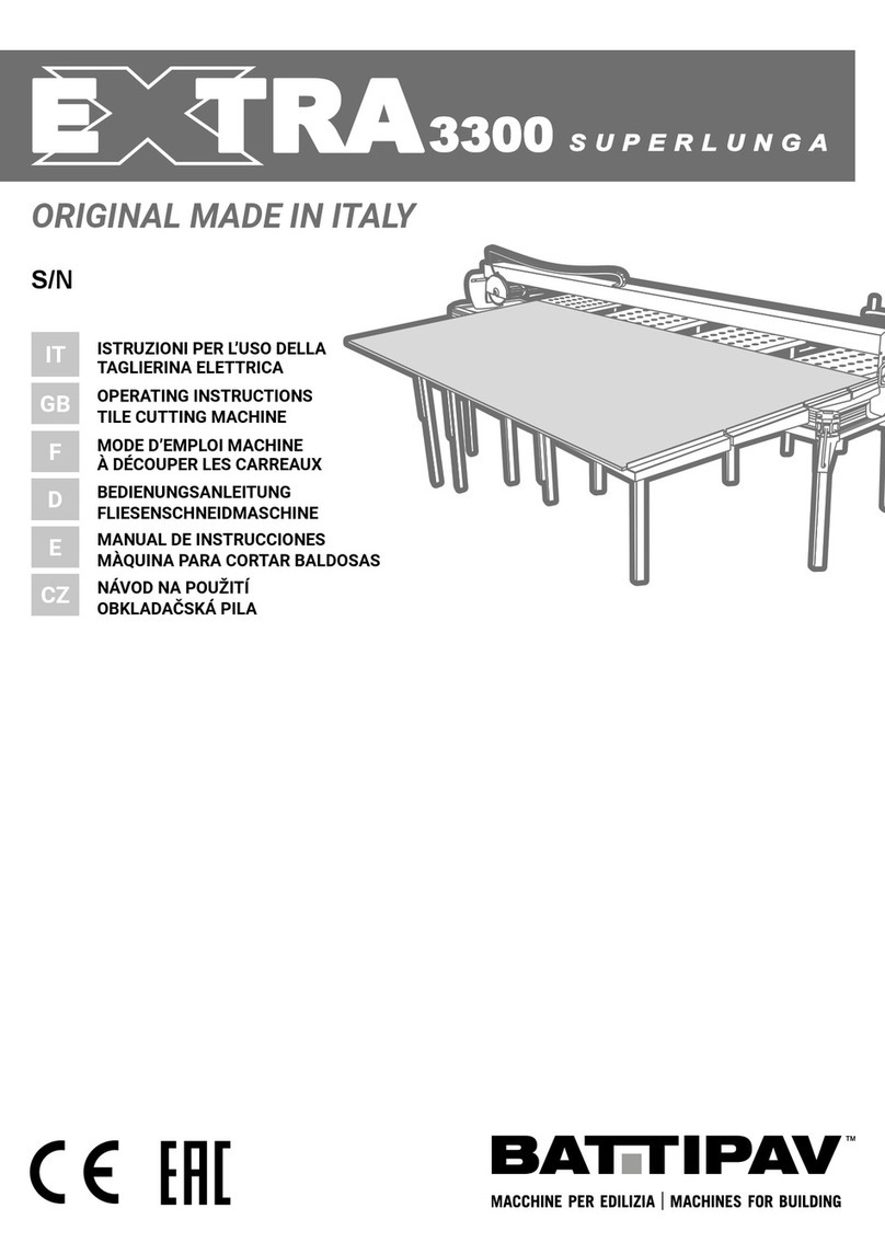 Battipav Extra 3300 Superlunga User manual