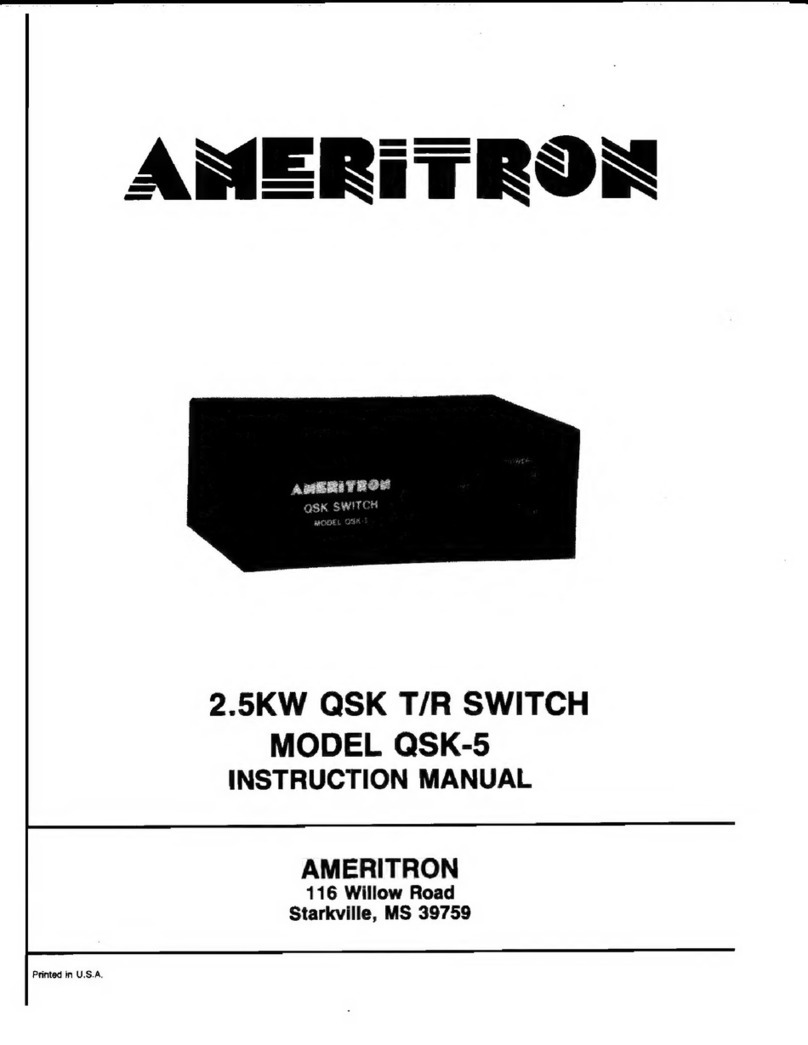 AMERITRON QSK-5 instruction manual