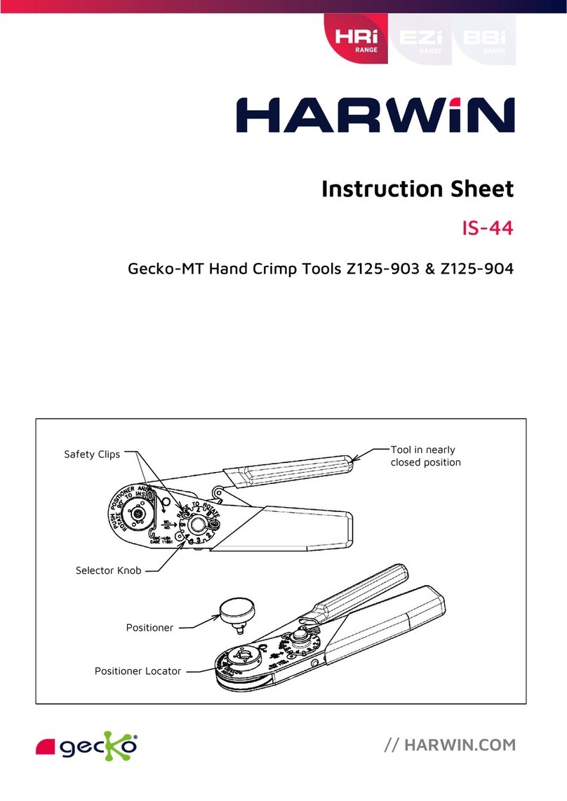 Harwin Gecko-MT Z125-903 User manual Harwin Gecko-MT Z125-903 User manual