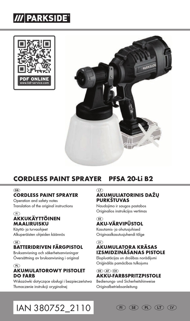 Parkside PFSA 20-Li B2 User manual