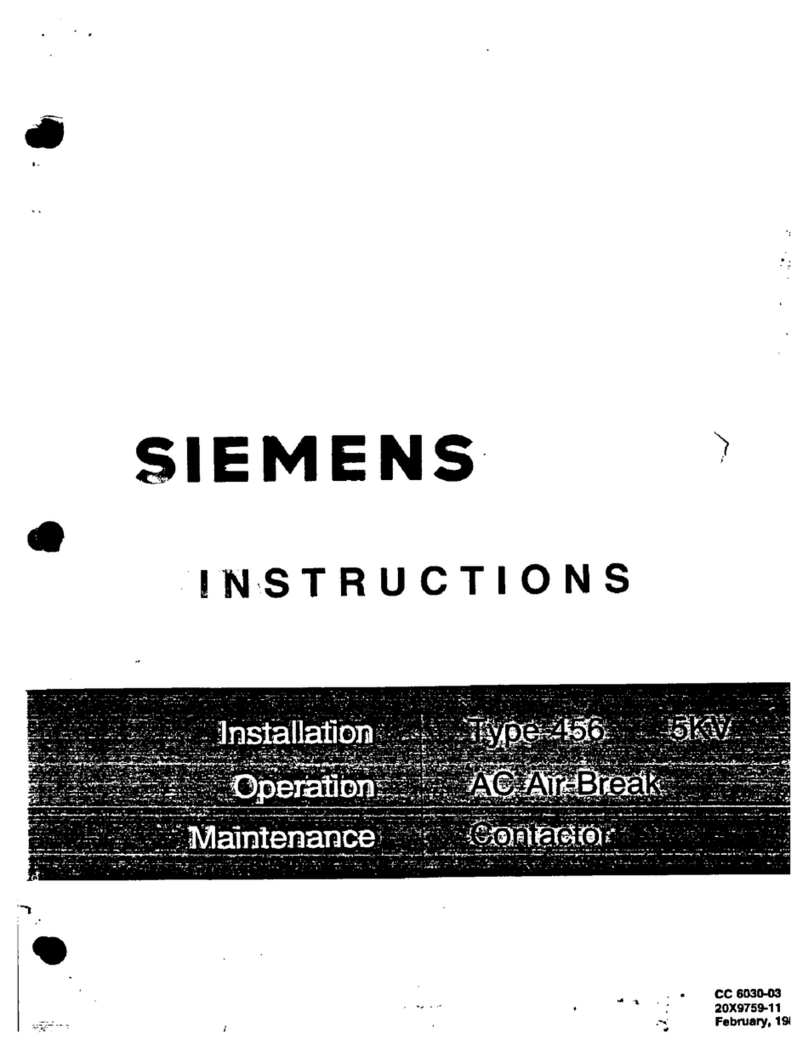 Siemens 456 User manual Siemens 456 User manual