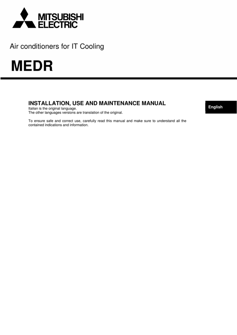 Mitsubishi Electric MEDR Series Service manual