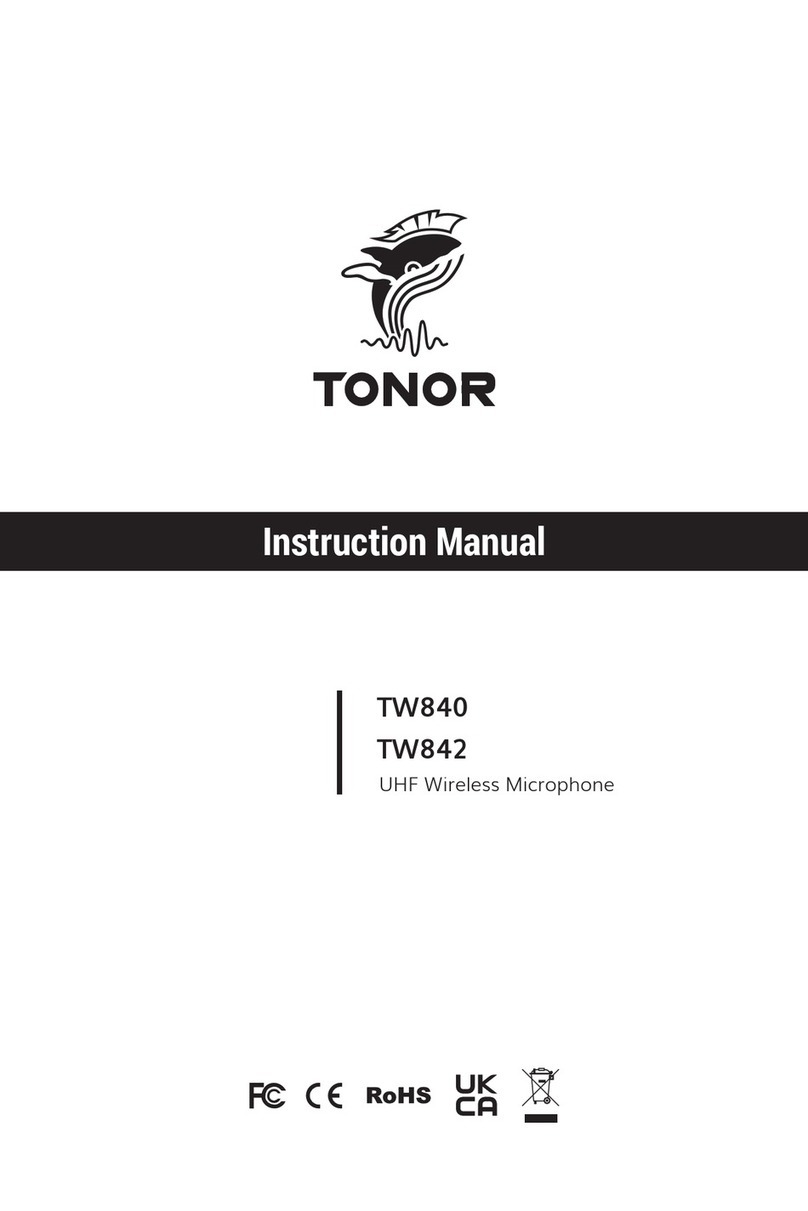 TONOR TW840 User manual