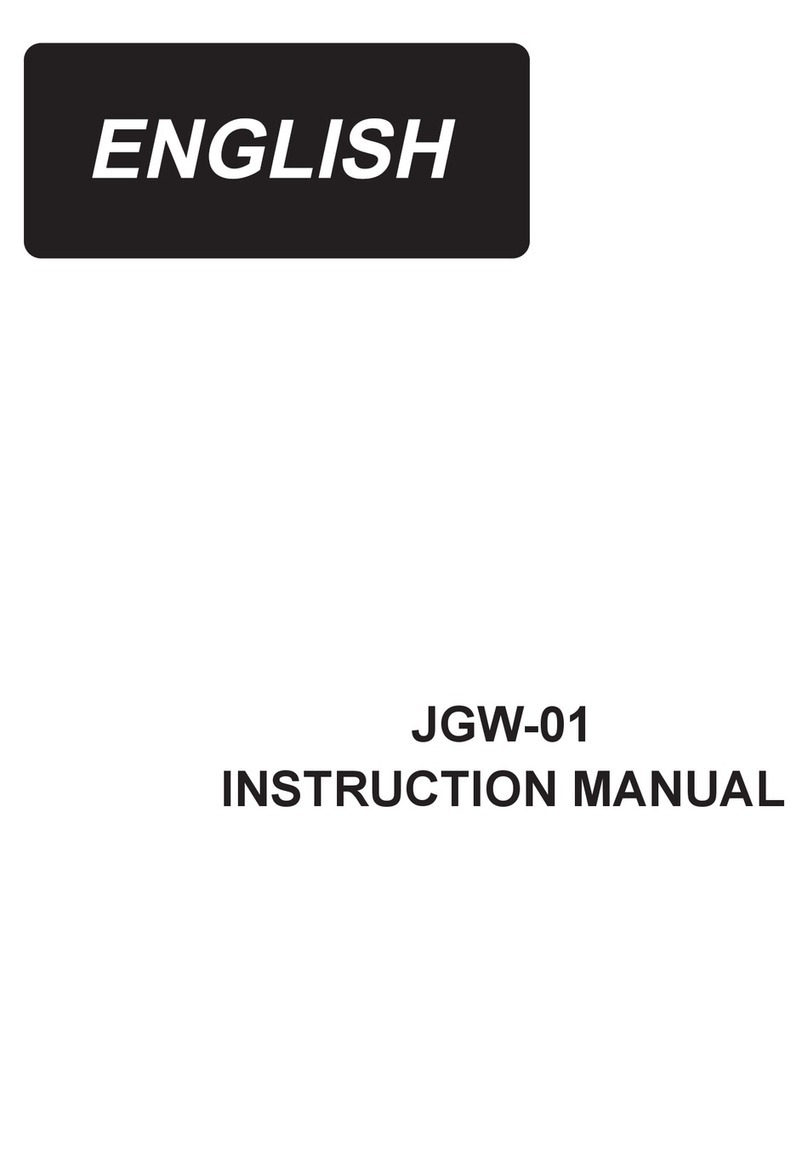 JUKI JGW-01 User manual