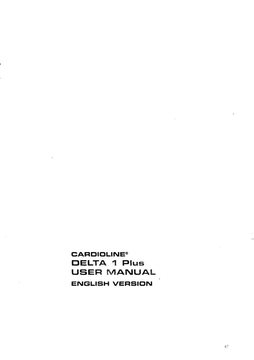 Cardioline DELTA 1 Plus user manual
