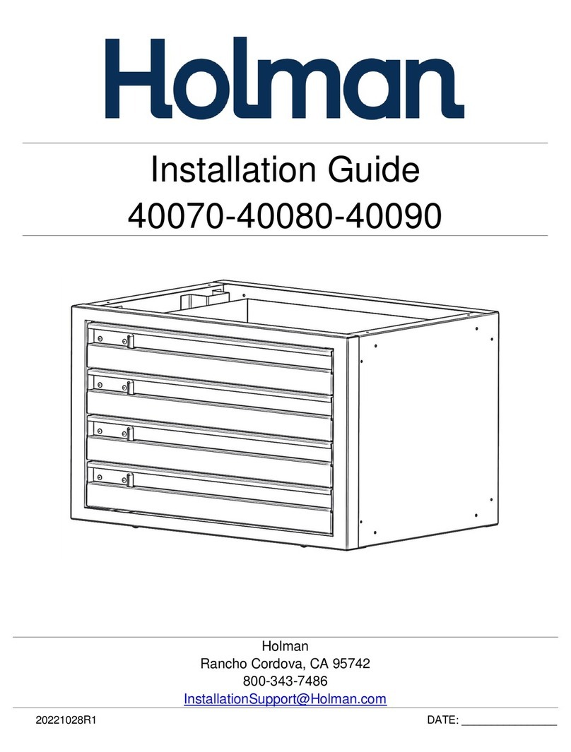 Holman 40070 installation guide