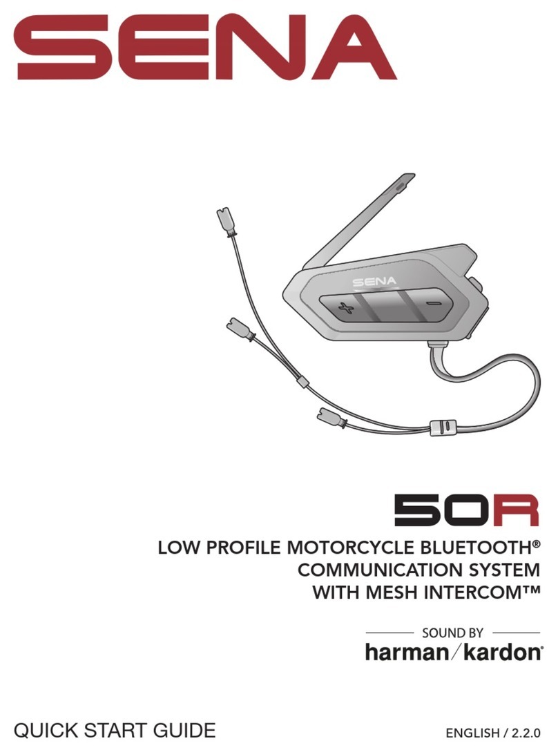 Sena 50R quick start guide