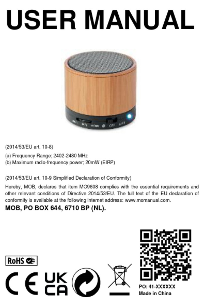 MOB MO9608 user manual