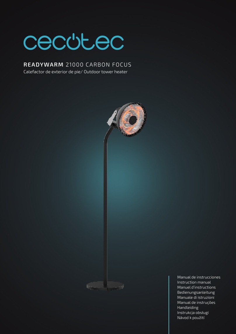 cecotec READYWARM 21000 CARBON FOCUS User manual cecotec READYWARM 21000 CARBON FOCUS User manual