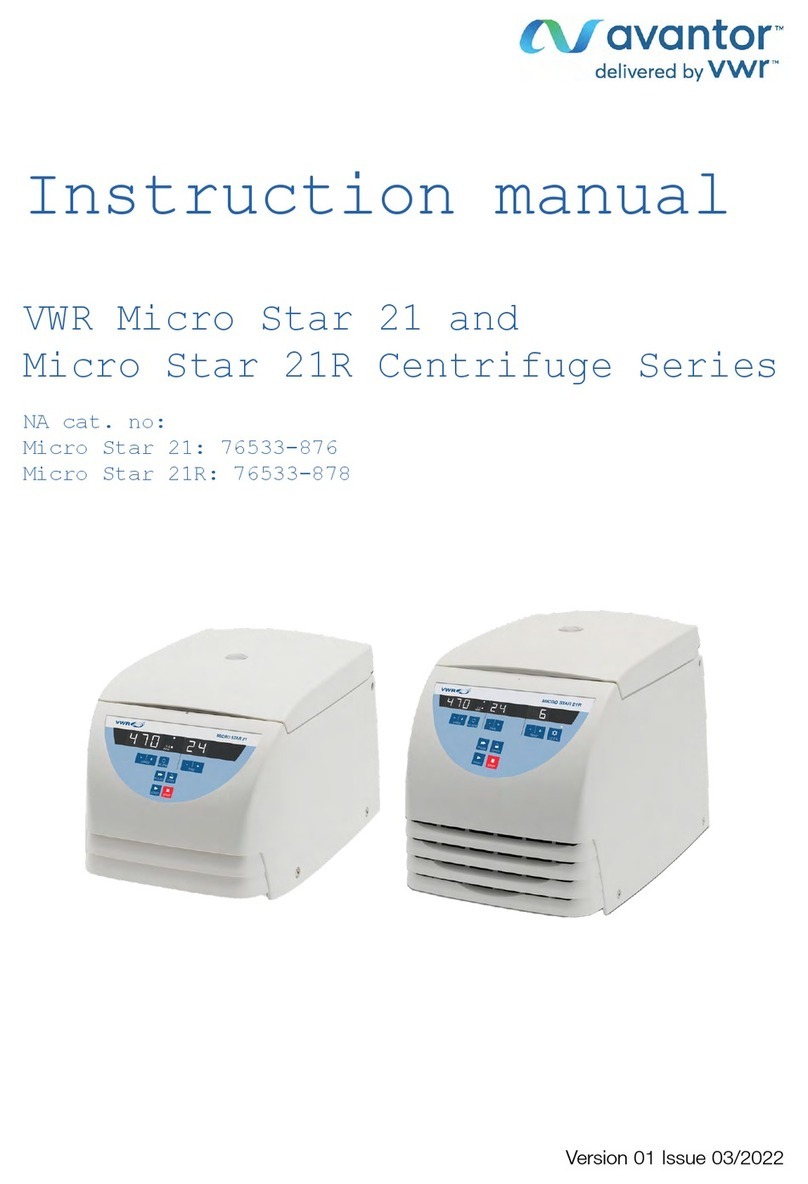 VWR 76533-876 instruction manual