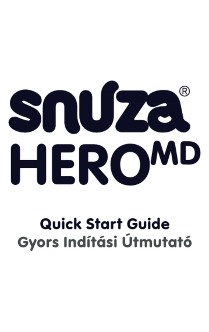 Snuza Hero MD quick start guide
