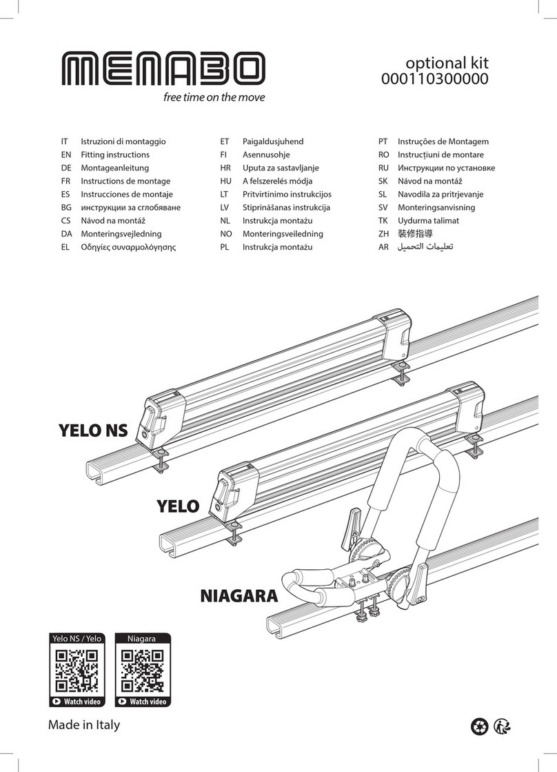 Menabo 000110300000 User manual Menabo 000110300000 User manual
