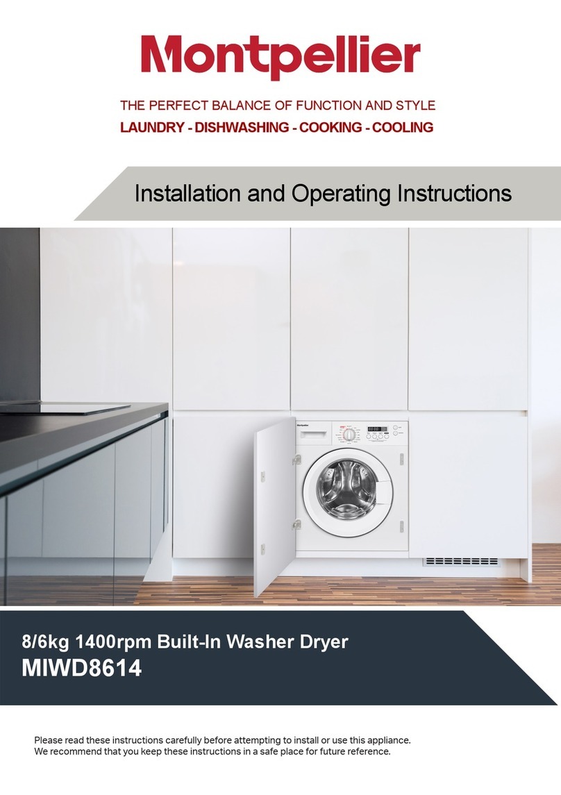 montpellier MIWD8614 User manual