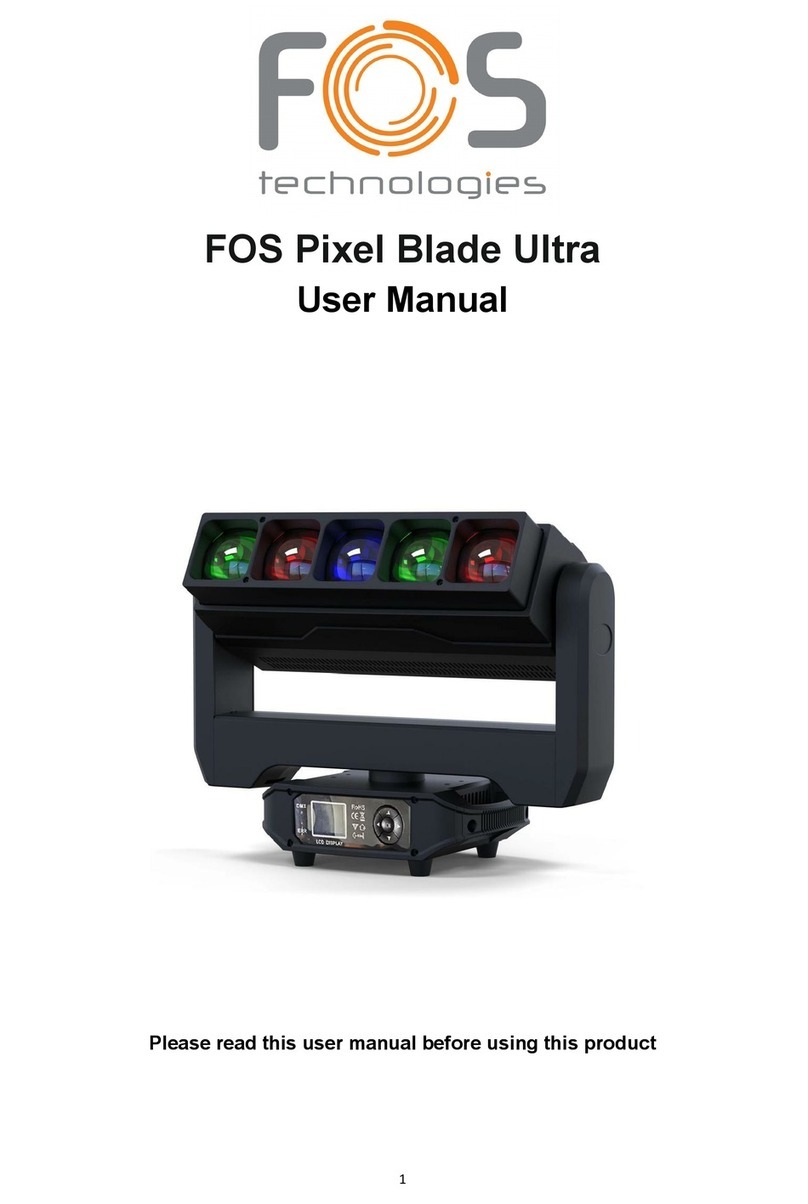 FOS Technologies Pixel BladeUltra User manual FOS Technologies Pixel BladeUltra User manual