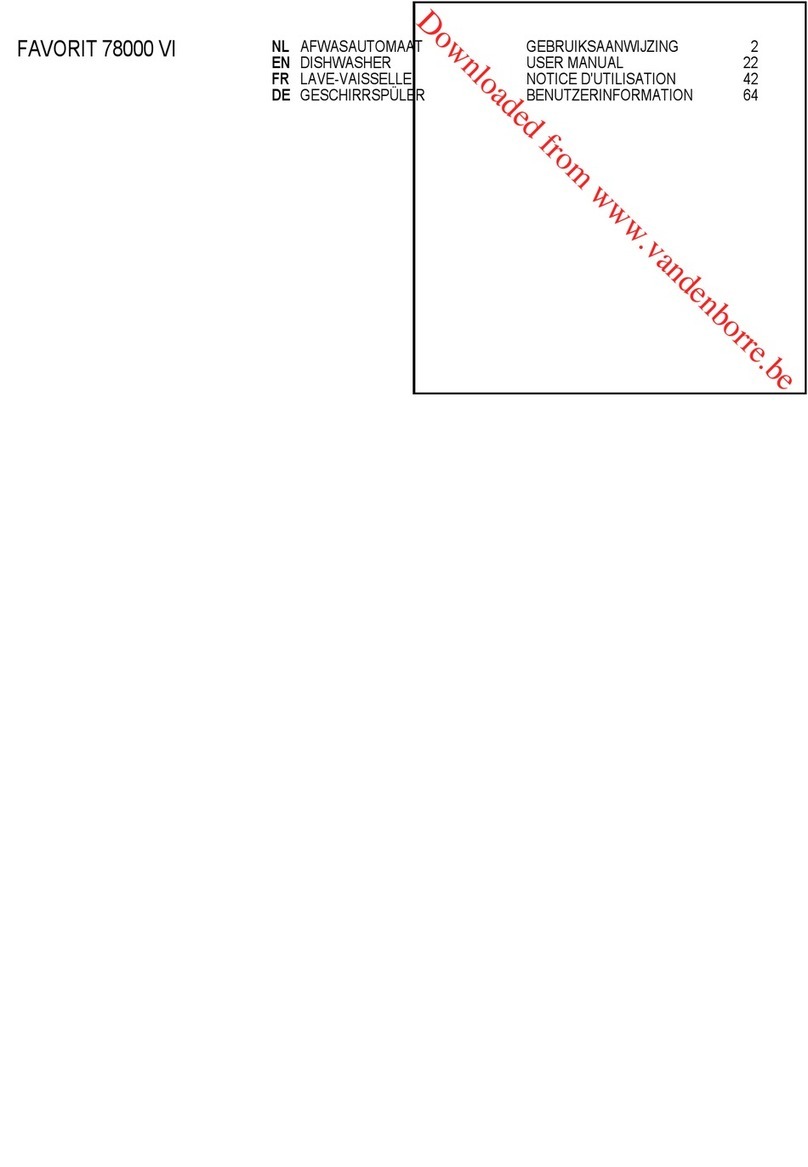 AEG FAVORIT 78000 VI User manual