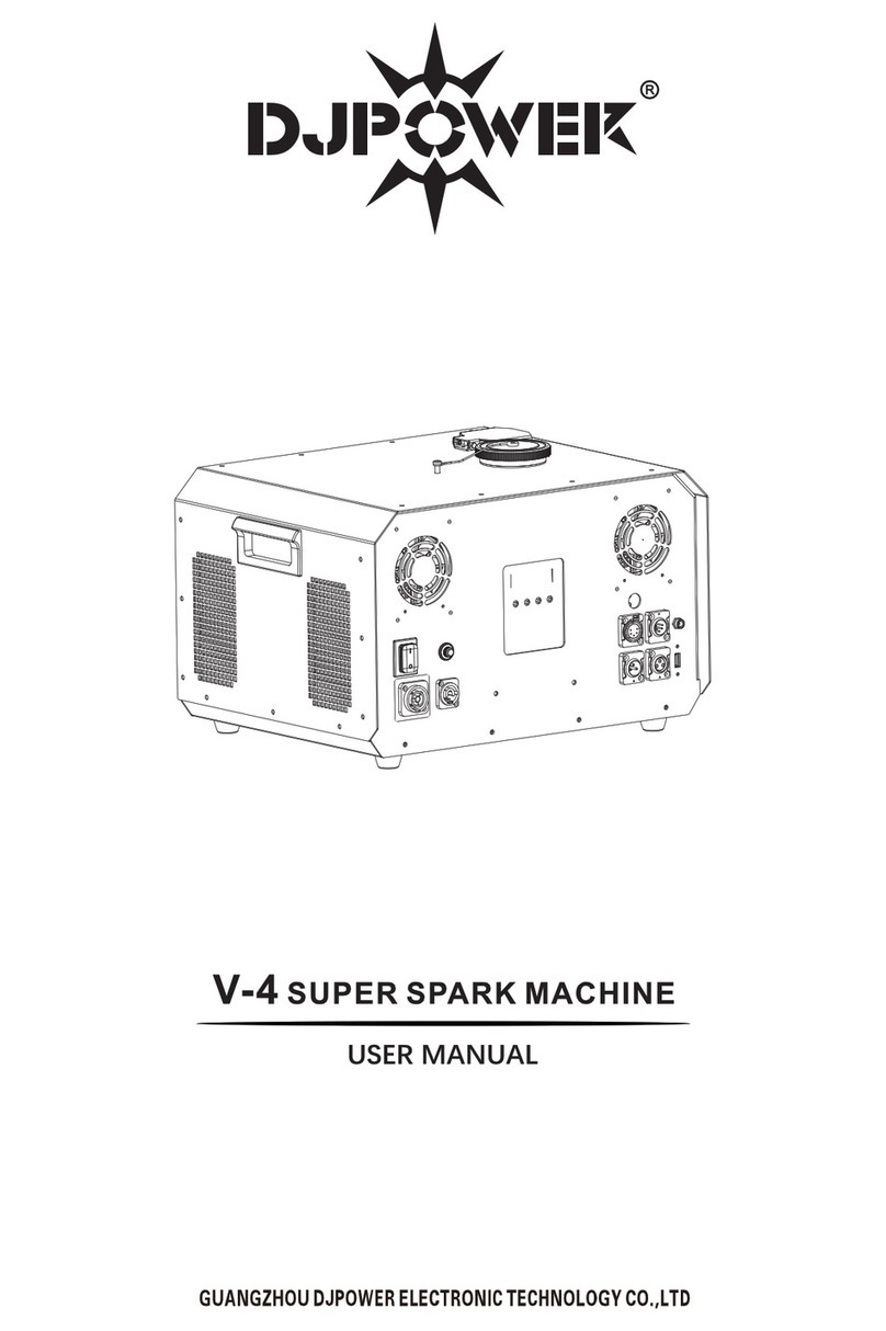 dj power V-4 User manual