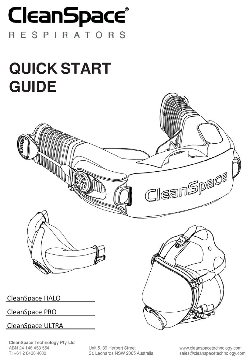 CleanSpace HALO User manual