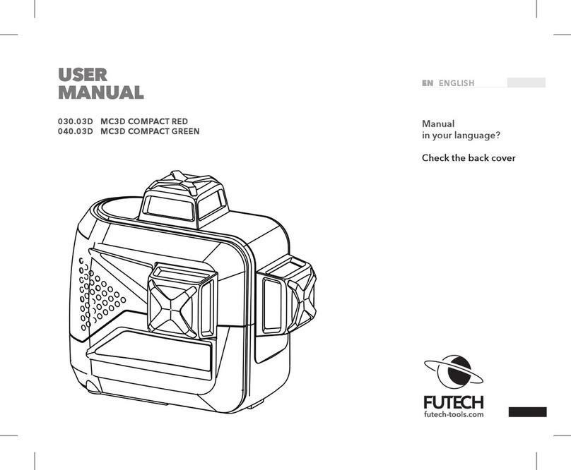 Futech MULTICROSS 3D COMPACT 030.03D User manual