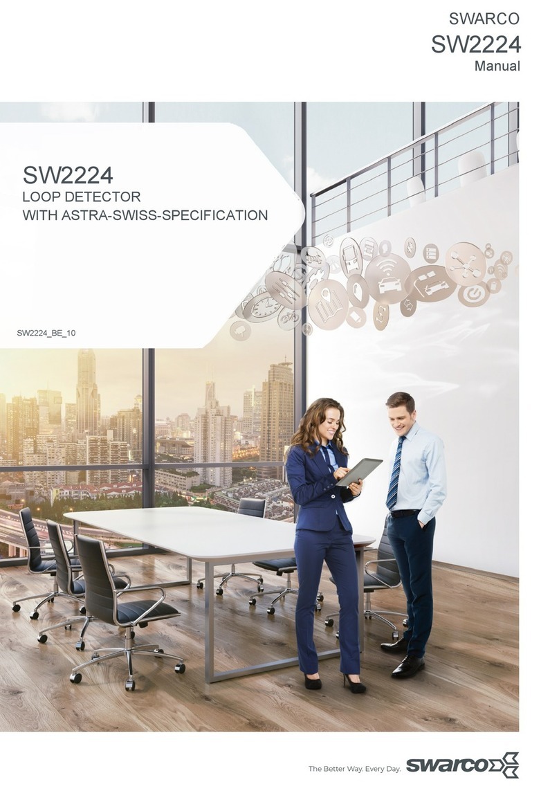 SWARCO SW2224 manual
