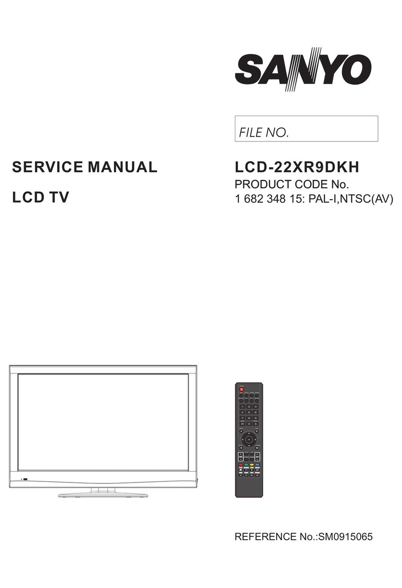 Sanyo LCD-22XR9DKH User manual