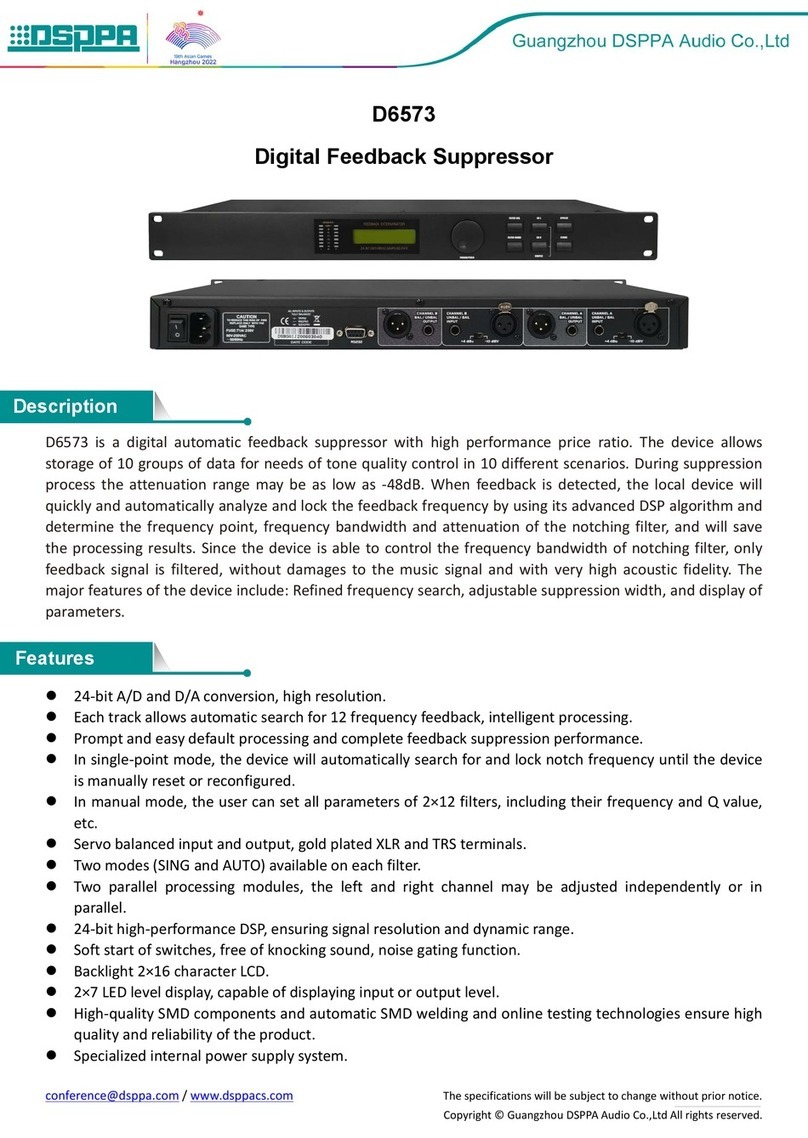 DSPPA D6573 manual