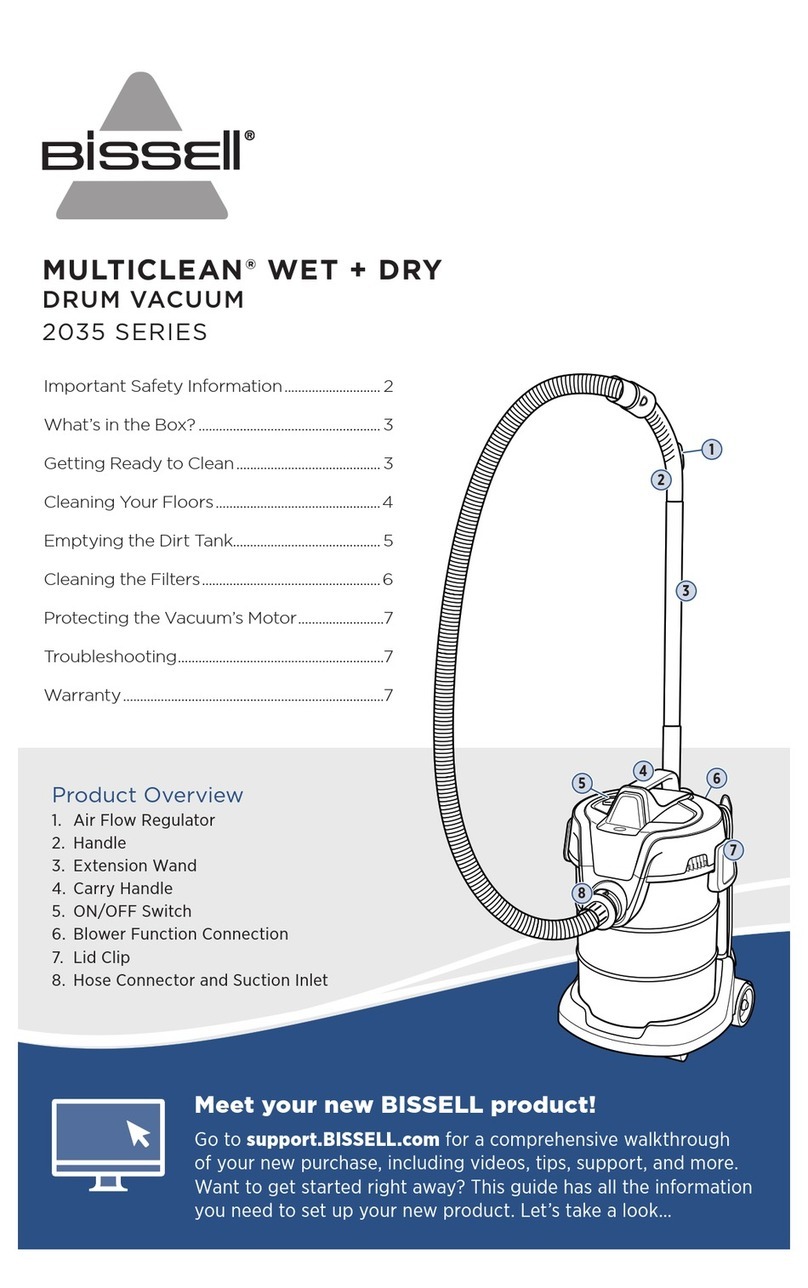 Bissell MULTICLEAN WET + DRY manual