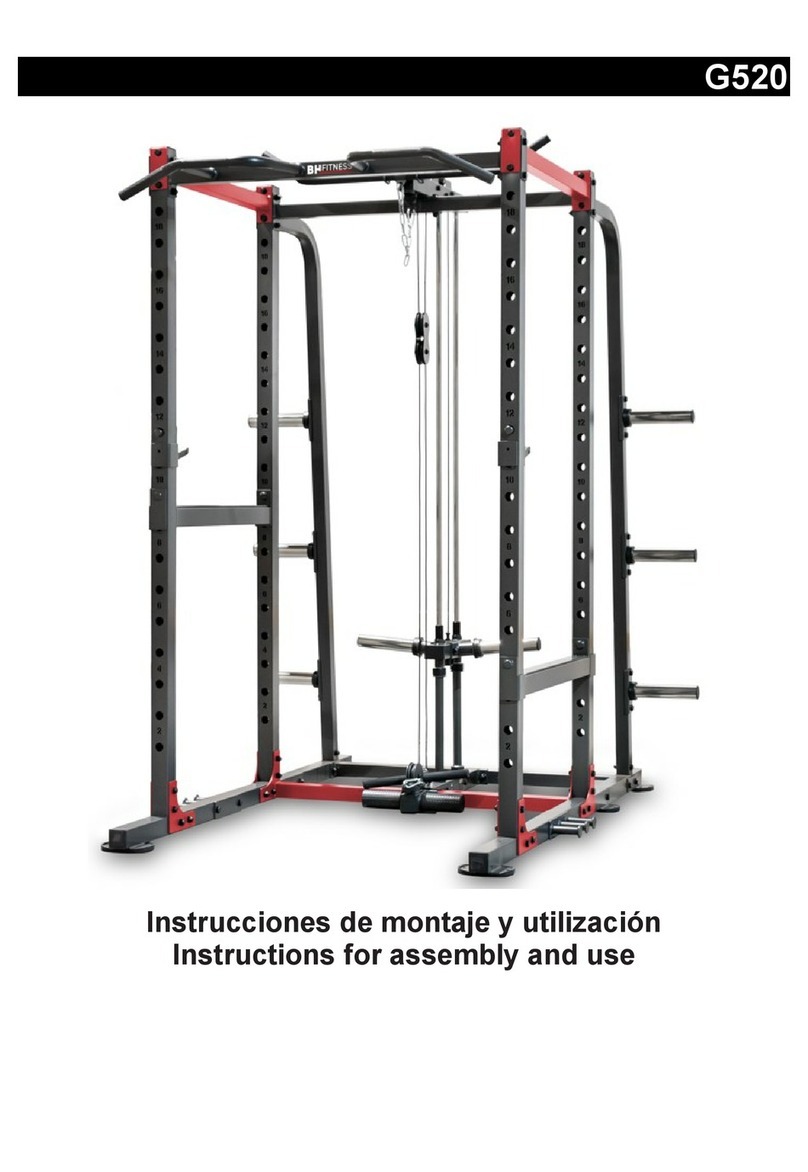 BH FITNESS G520 Operator's manual BH FITNESS G520 Operator's manual