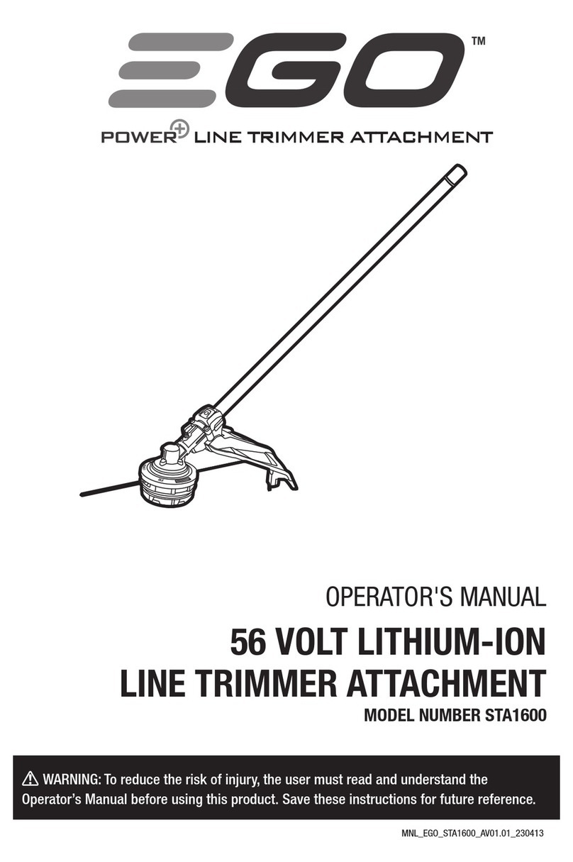 Ego Power+ STA1600 User manual