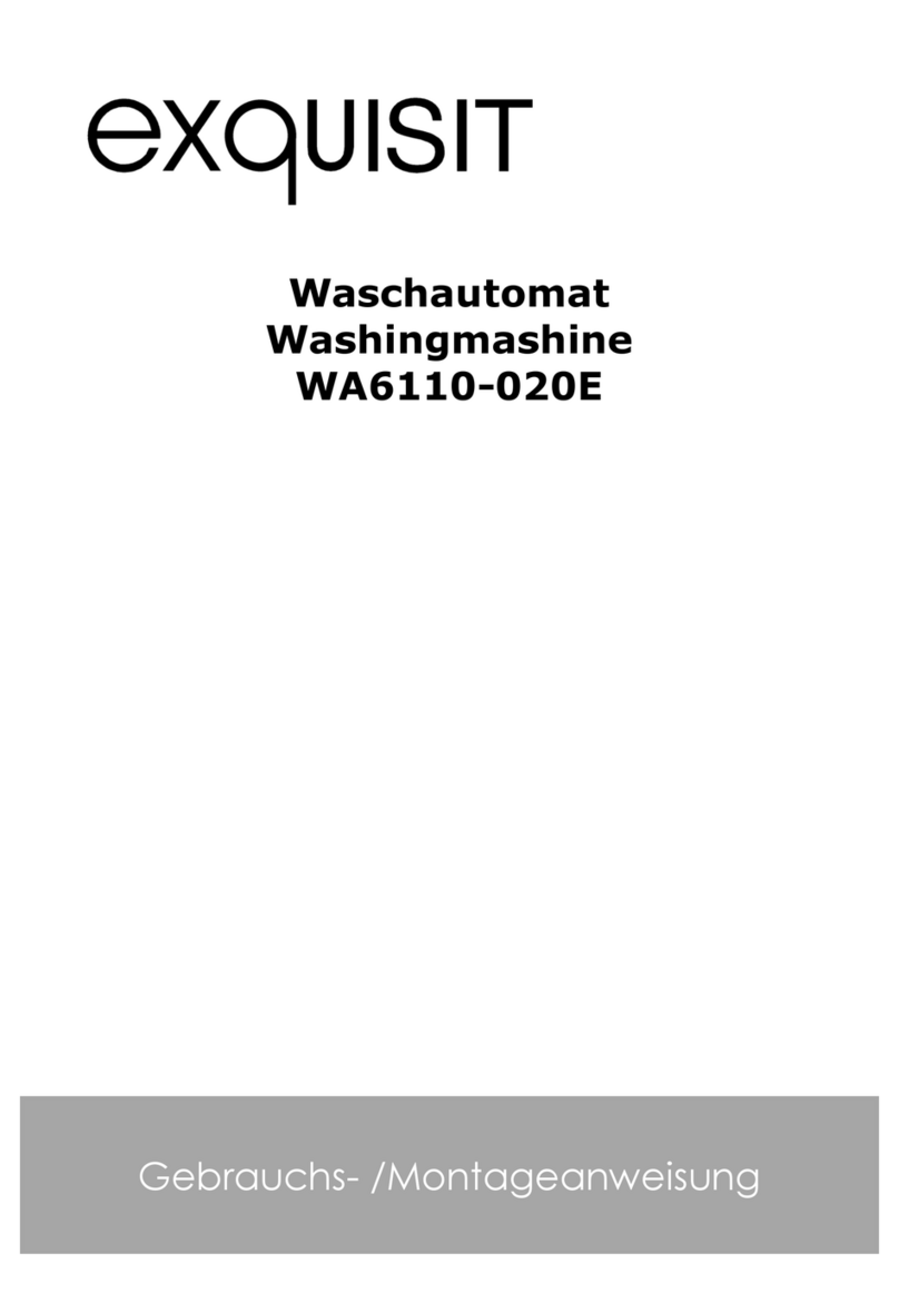 Exquisit WA6110-020E manual