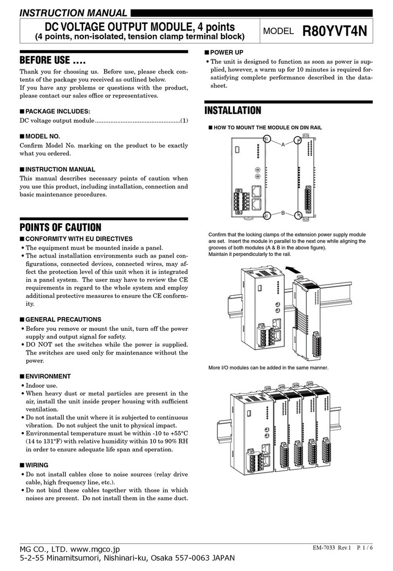 MG R80YVT4N User manual