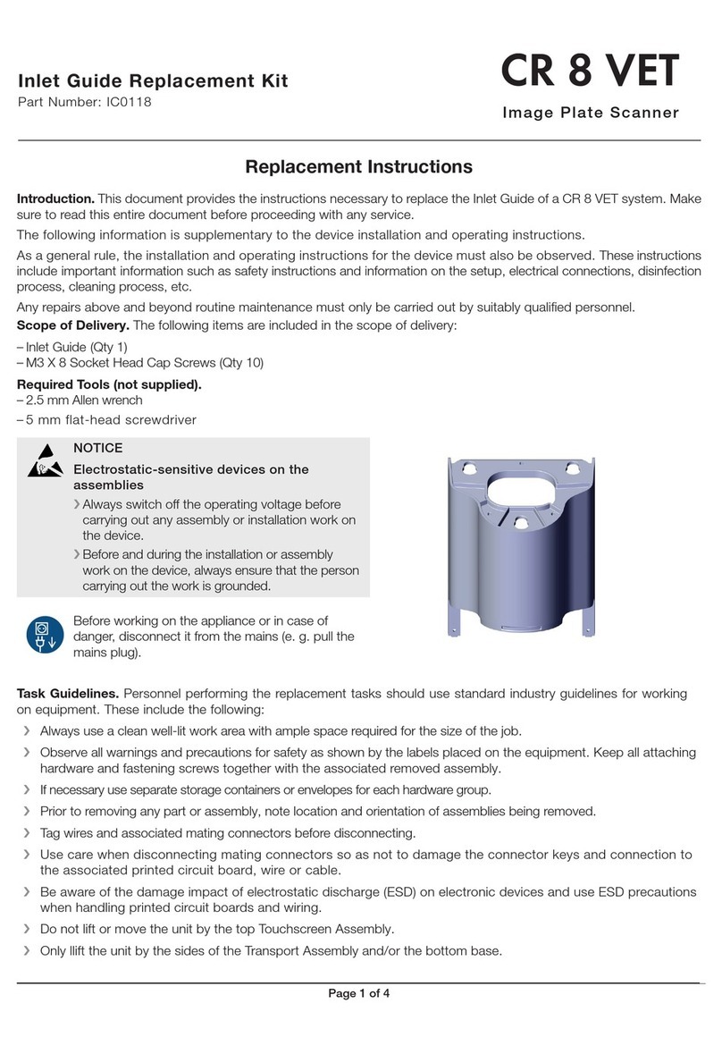 iM3 CR 8 VET Replacement instructions