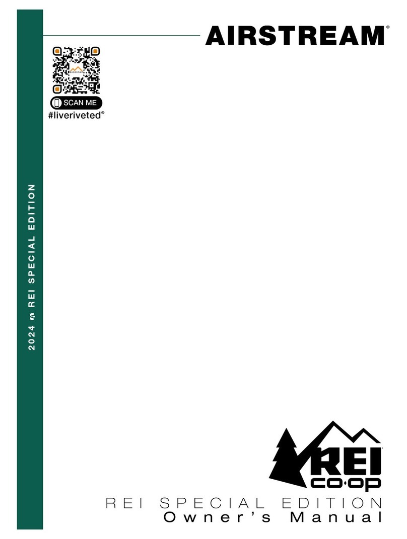 Airstream REI SPECIAL EDITION owner's manual