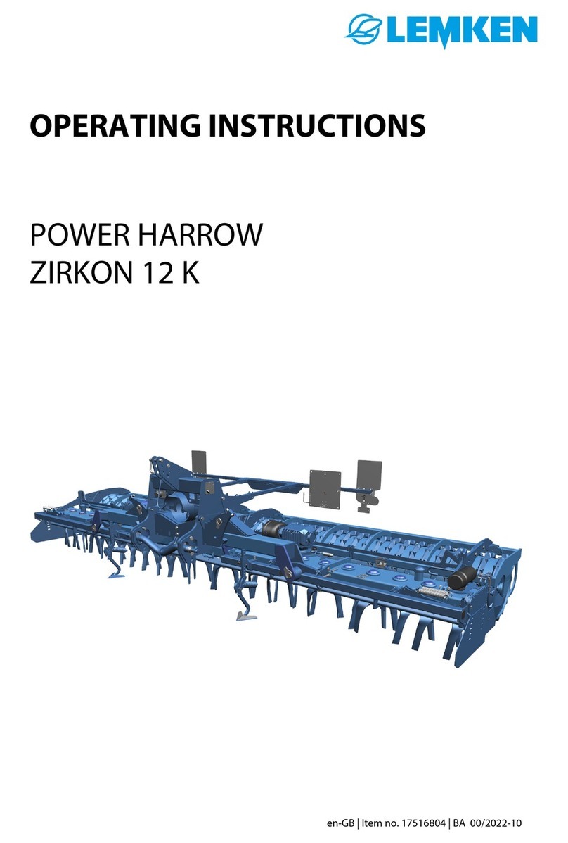 LEMKEN ZIRKON 12 K User manual