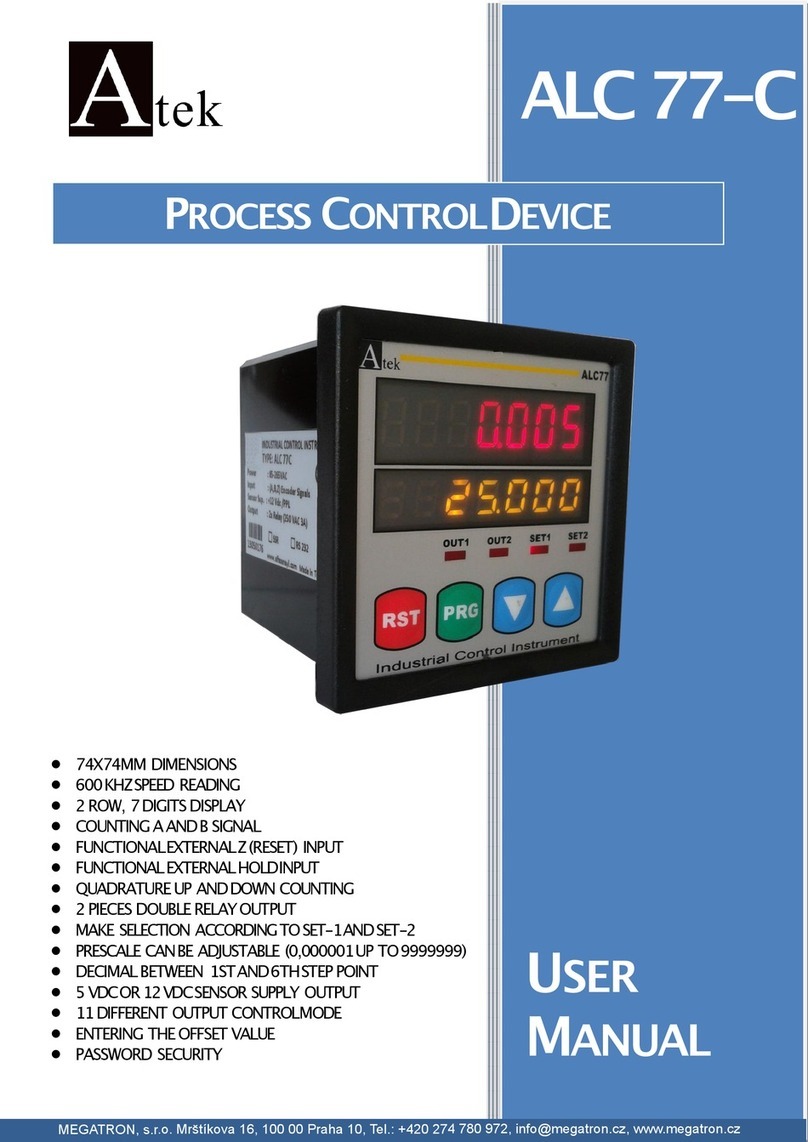 Atek ALC 77-C user manual
