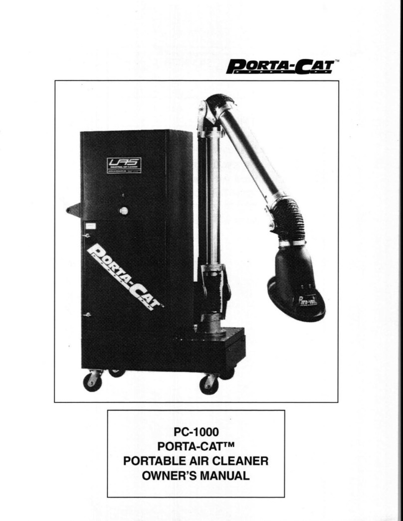 LAS PORTA-CAT PC-1000 owner's manual