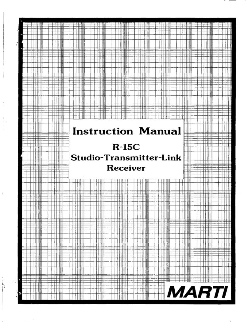 Marti R-15C instruction manual