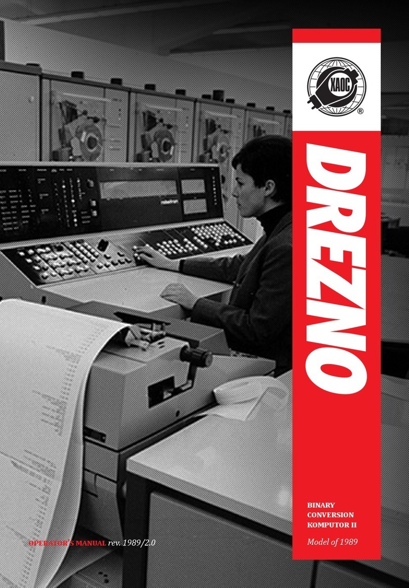 Xaoc Devices Drezno II Operator's manual