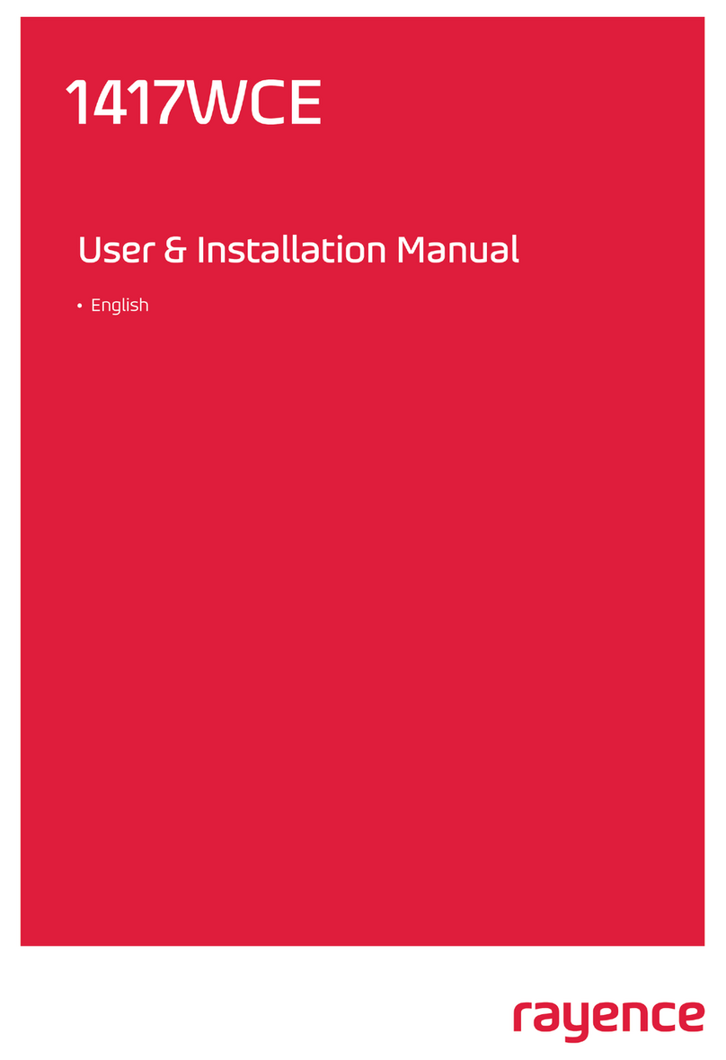 rayence 1417WCE User & installation manual