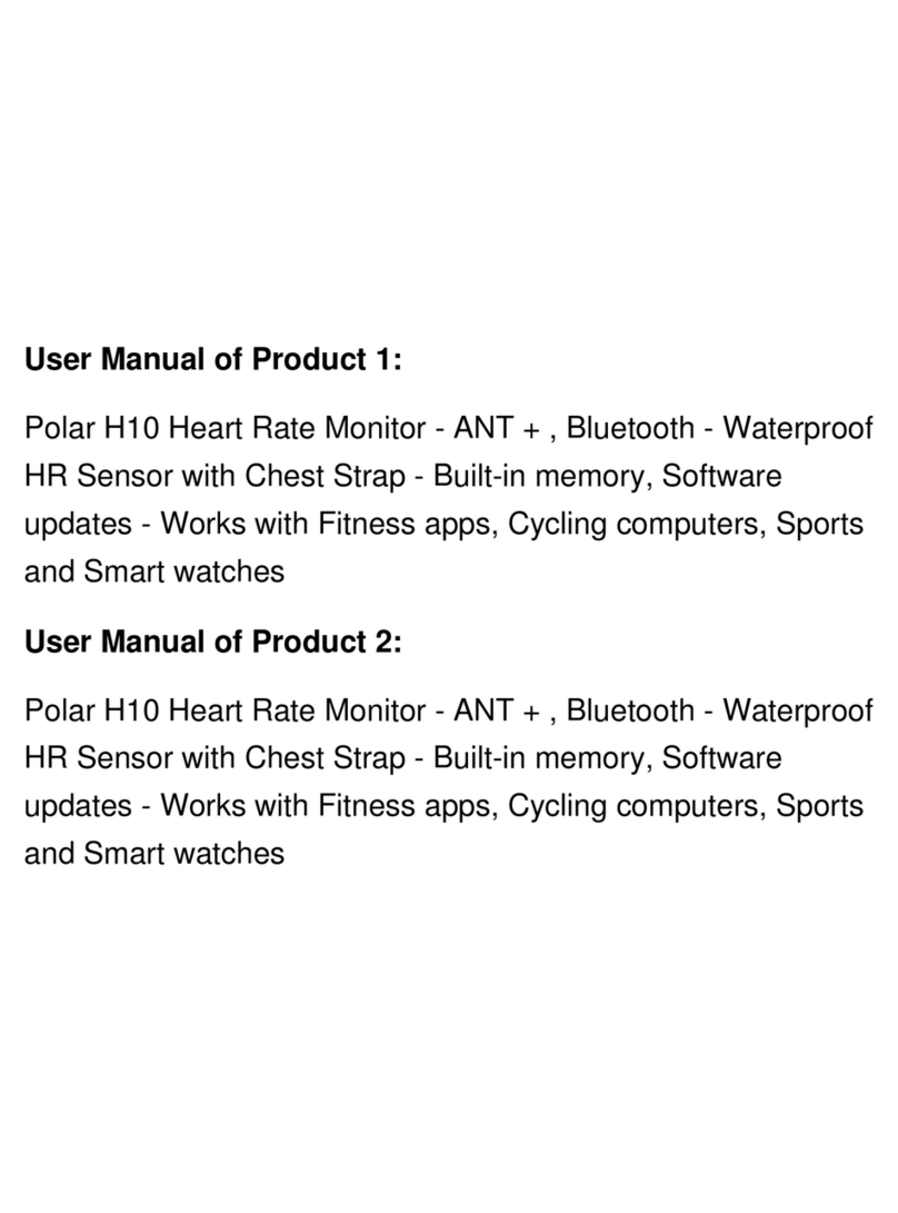 Polar Electro H10 Getting started guide Polar Electro H10 Getting started guide