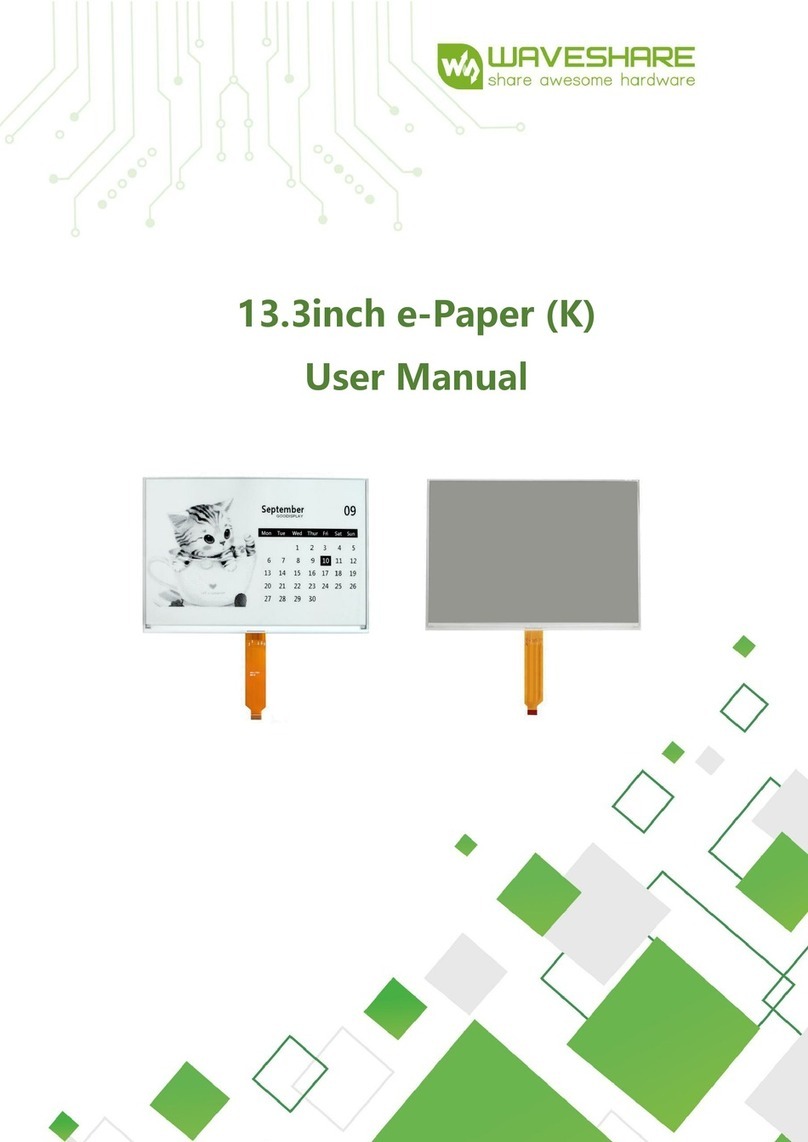 Waveshare 13.3 e-Paper (K) User manual