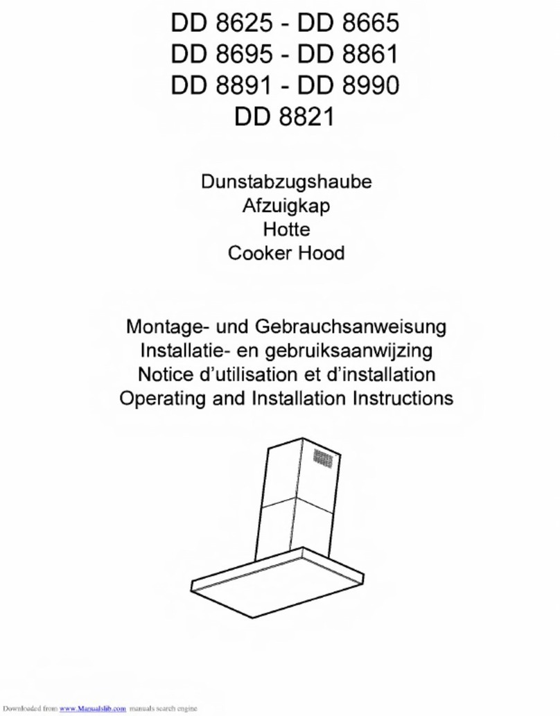 AEG DD 8625 User manual