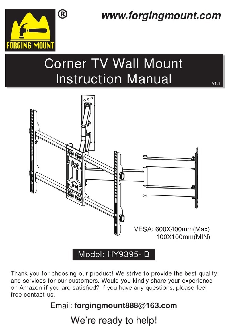Forging Mount HY9395-B instruction manual