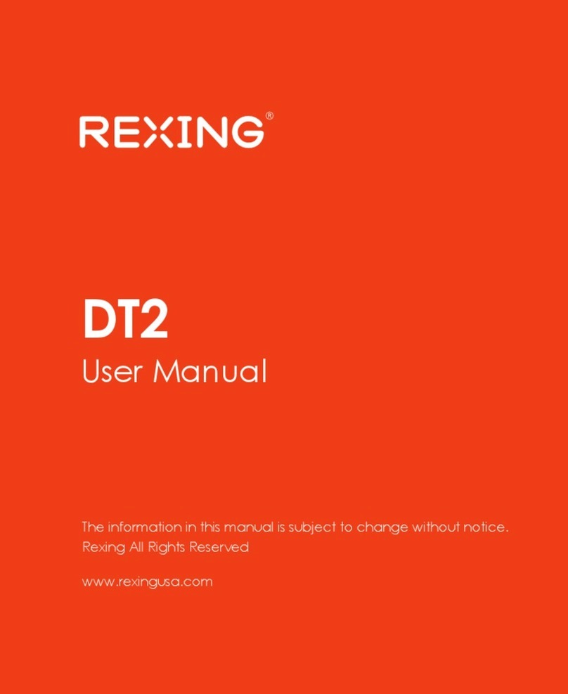 Rexing DT2 User manual
