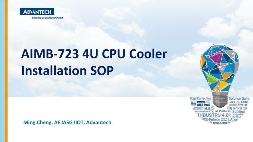 Advantech AIMB-723 User manual