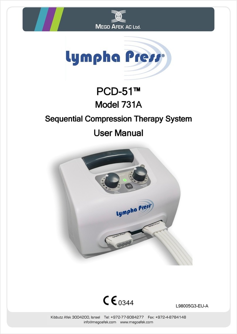 Lympha Press PCD-51 731A user manual