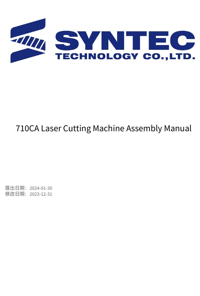 Syntec 710CA Assembly manual
