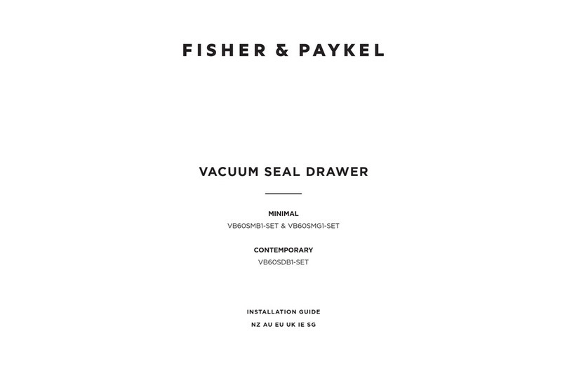 Fisher & Paykel VB60SMB1-SET User manual