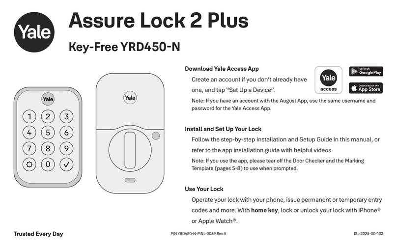 Yale Assure Lock 2 Plus manual