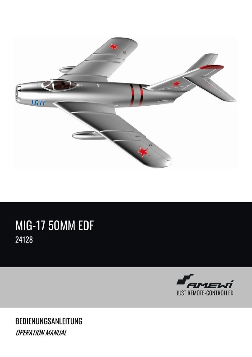Amewi MIG-17 50MM EDF User manual