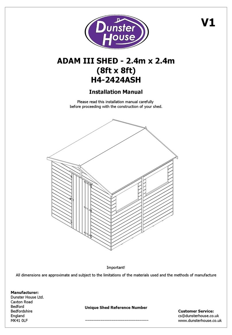 Dunster House ADAM III H4-2424ASH User manual Dunster House ADAM III H4-2424ASH User manual